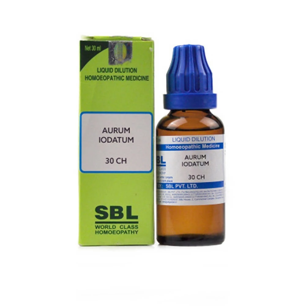 SBL Homeopathy Aurum Iodatum Dilution, 30 CH-1.webp